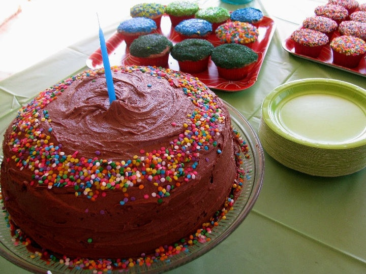 Smitten Kitchen Best Birthday Cake
 1st Birthday Party featuring Smitten Kitchen s Best