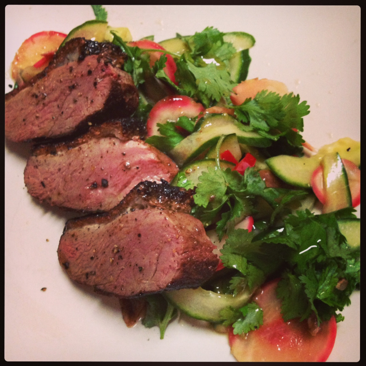 Smoked Duck Recipes
 Tea Smoked Duck Breast with Chinese inspired Salad