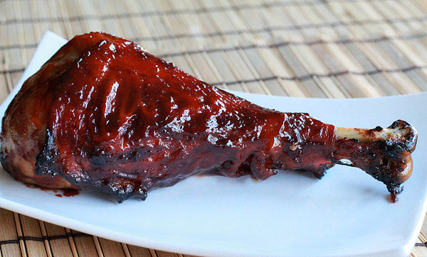 Smoked Turkey Legs
 Smoked Turkey Legs with Whiskey Glaze Simple fort Food