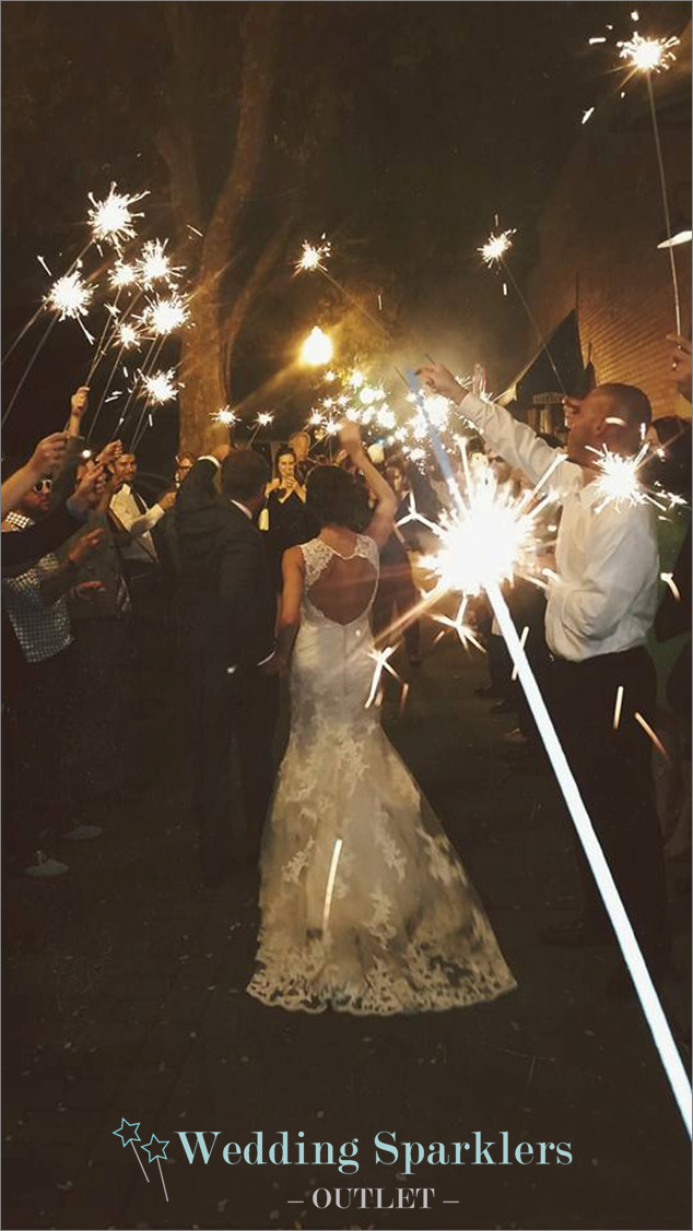 Smokeless Sparklers Wedding
 Shop Wedding Sparklers Outlet for the perfect wedding send