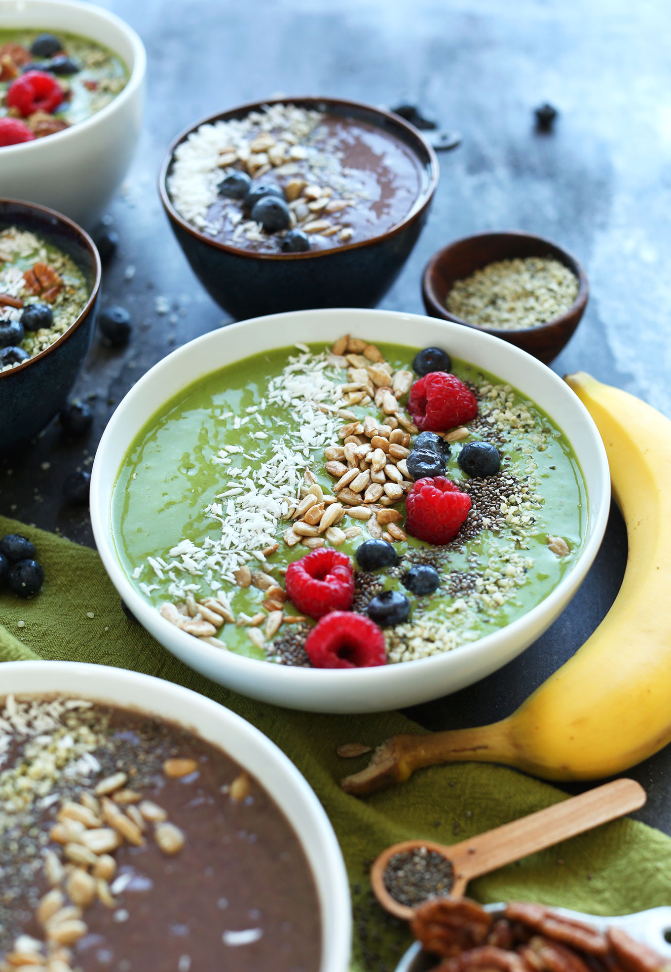 Smoothies For Dinner
 Super Green Smoothie Bowl