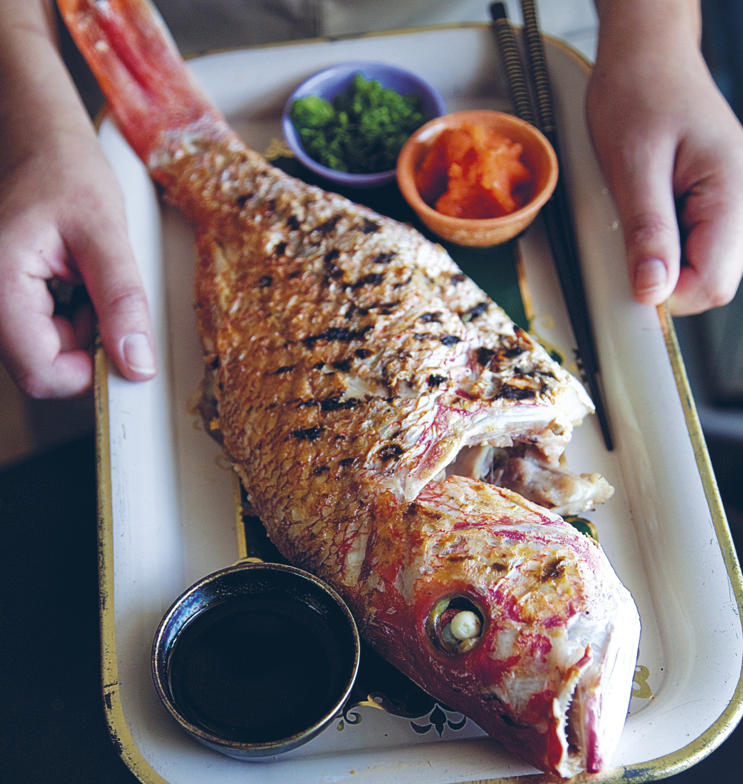 Snapper Fish Recipes
 Whole Red Snapper with Ponzu Recipe Food Republic