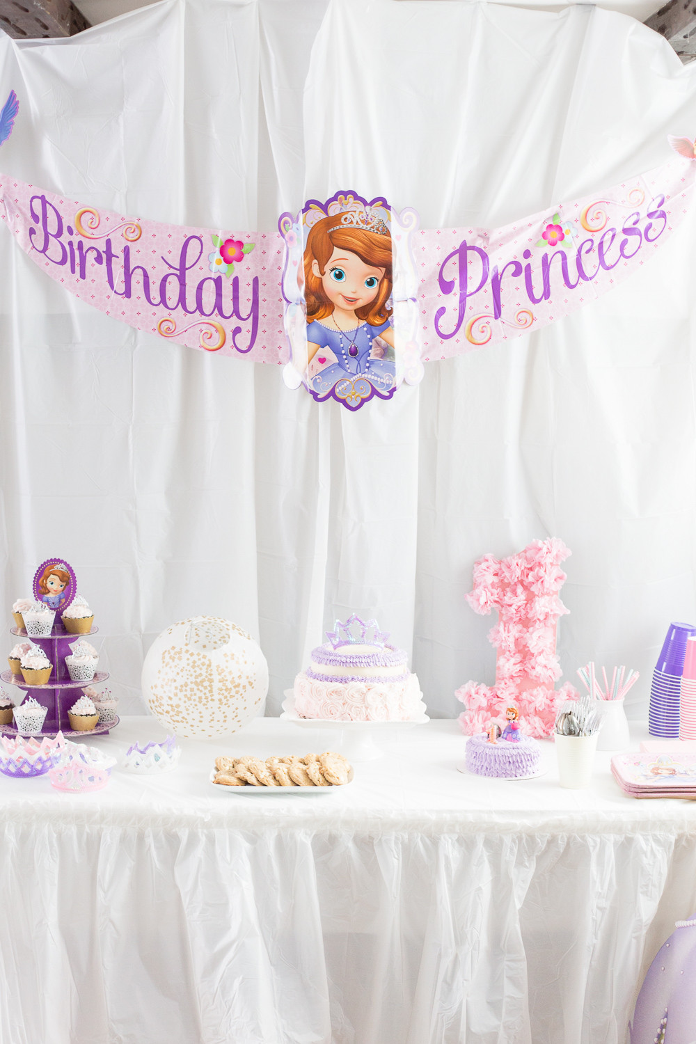 Sofia The First Birthday Decorations
 Sofia The First Birthday Party Made To Be A Momma