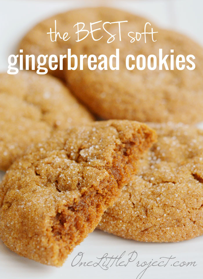Soft Gingerbread Cookies
 The best gingerbread cookies
