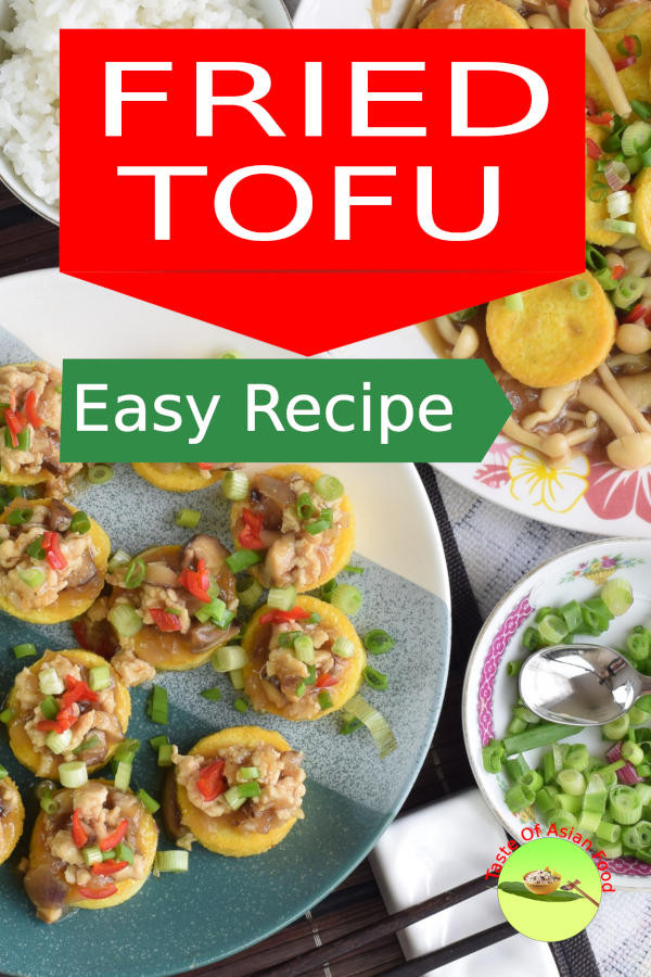 Soft Tofu Recipes Chinese
 Fried Tofu Recipe How to cook easy Chinese style