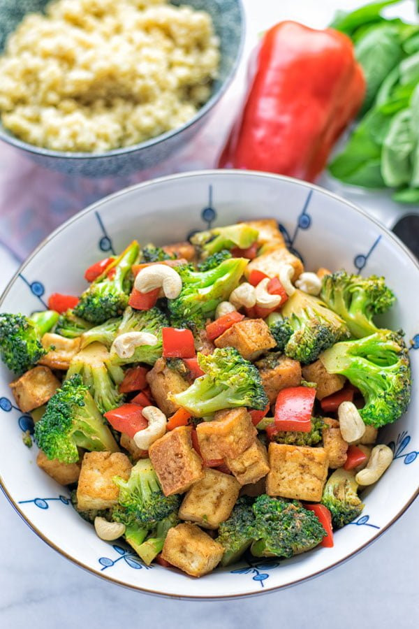 Soft Tofu Recipes Chinese
 Chinese 5 Spice Tofu Stir Fry Contentedness Cooking