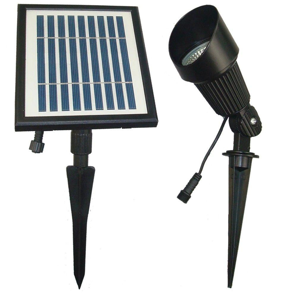 Solar Landscape Spot Light
 Solar Goes Green Solar Powered Black Outdoor Spotlight