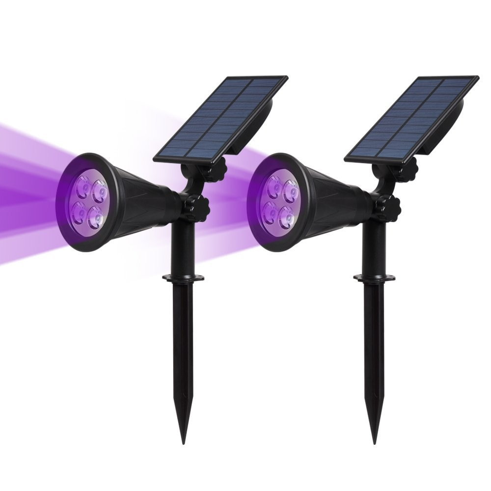 Solar Landscape Spot Light
 T SUNRISE 2 PACK Solar Spotlight LED Solar Powered