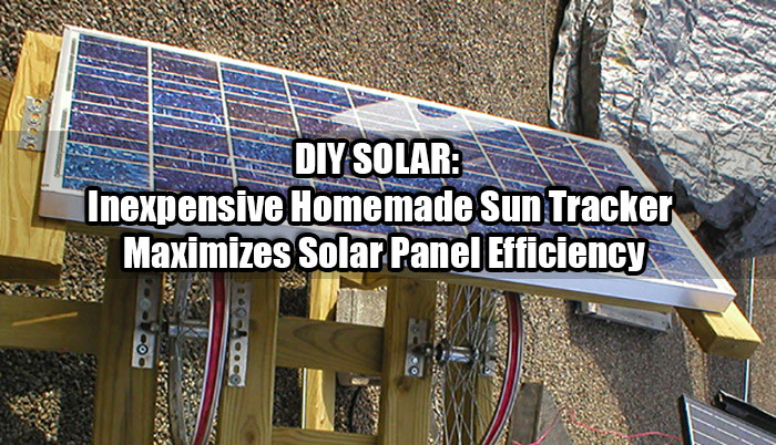 Solar Panel Tracker DIY
 DIY SOLAR Inexpensive Homemade Sun Tracker Maximizes