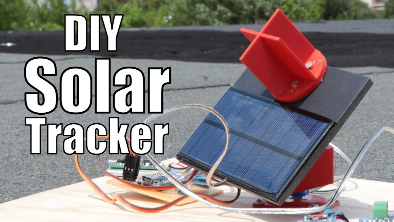 Solar Panel Tracker DIY
 DIY Solar Tracker How much solar energy can it save