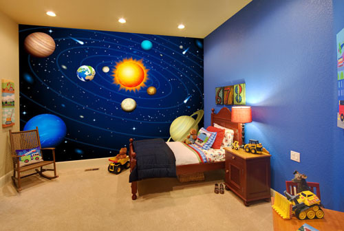 Solar System For Kids Room
 Children s Bedroom Wall Murals