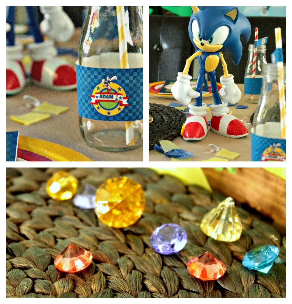 Sonic Birthday Decorations
 Cupcake Wishes & Birthday Dreams Real Parties Adam s