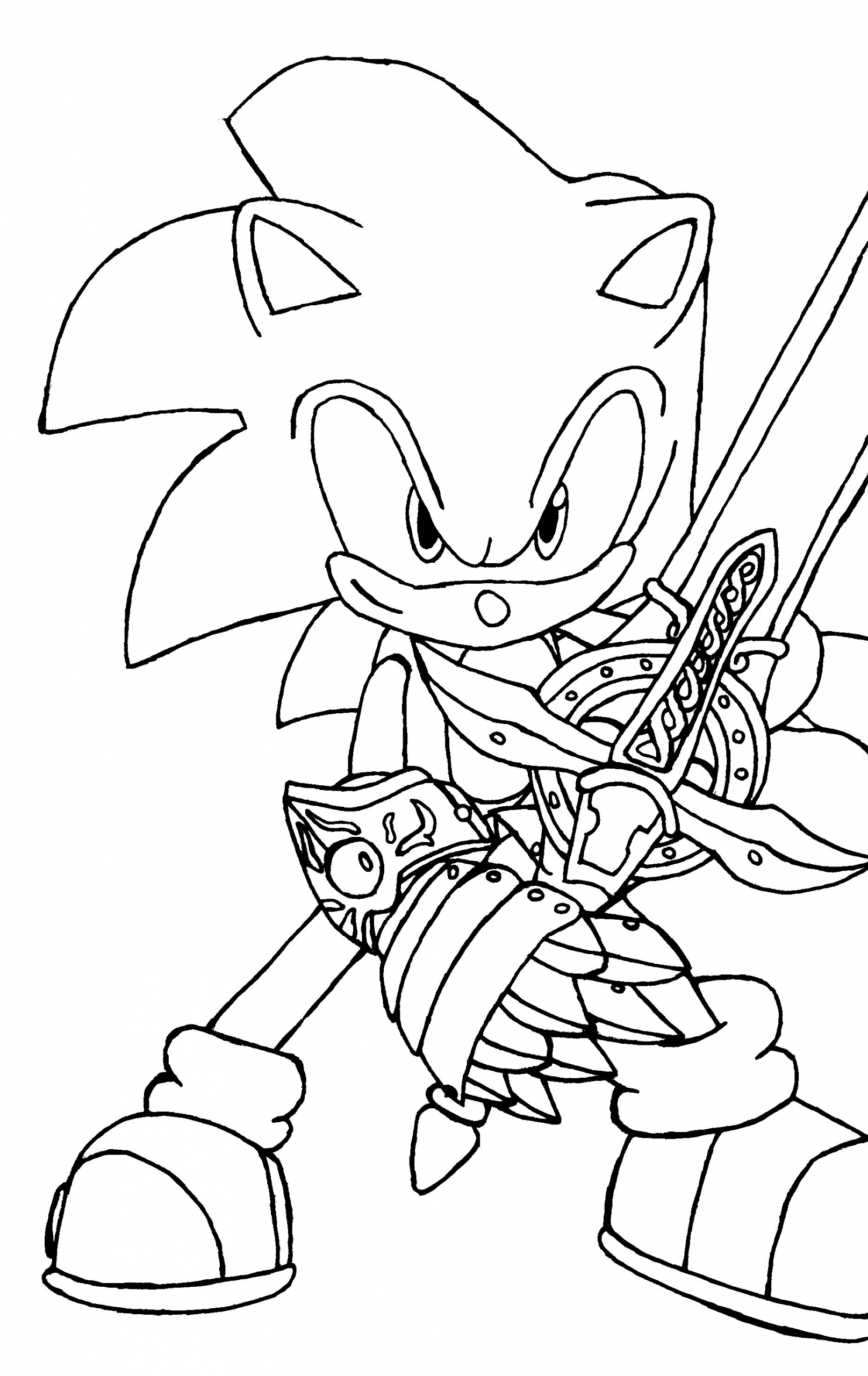 Sonic Coloring Pages Printable
 print pictures of sonic