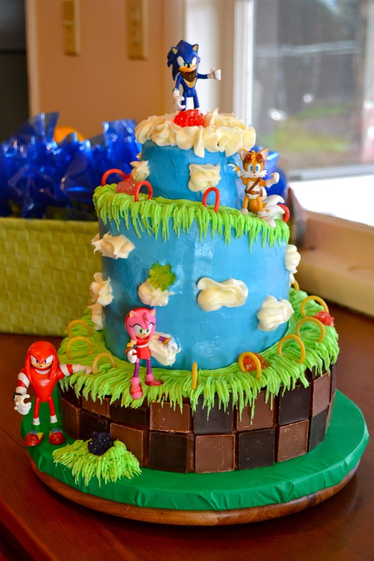 Sonic The Hedgehog Birthday Cake
 Best 25 Sonic birthday parties ideas on Pinterest