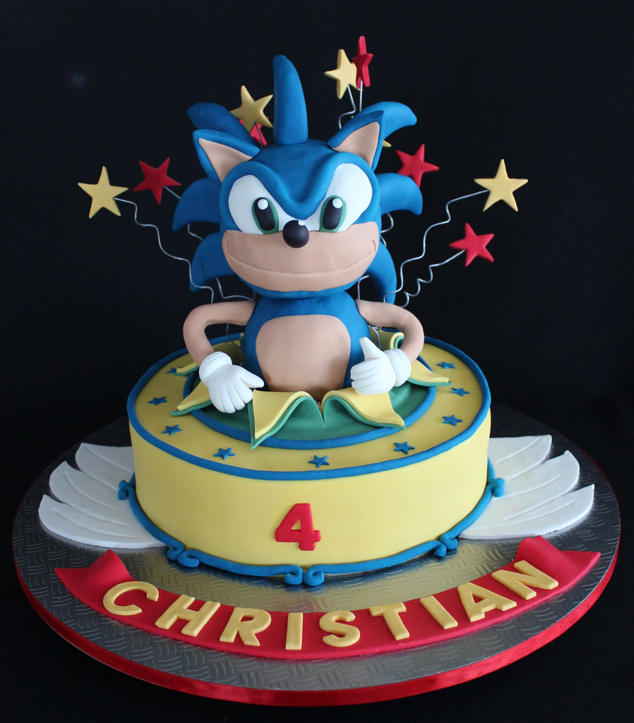 Sonic The Hedgehog Birthday Cake
 Sonic Birthday Cakes