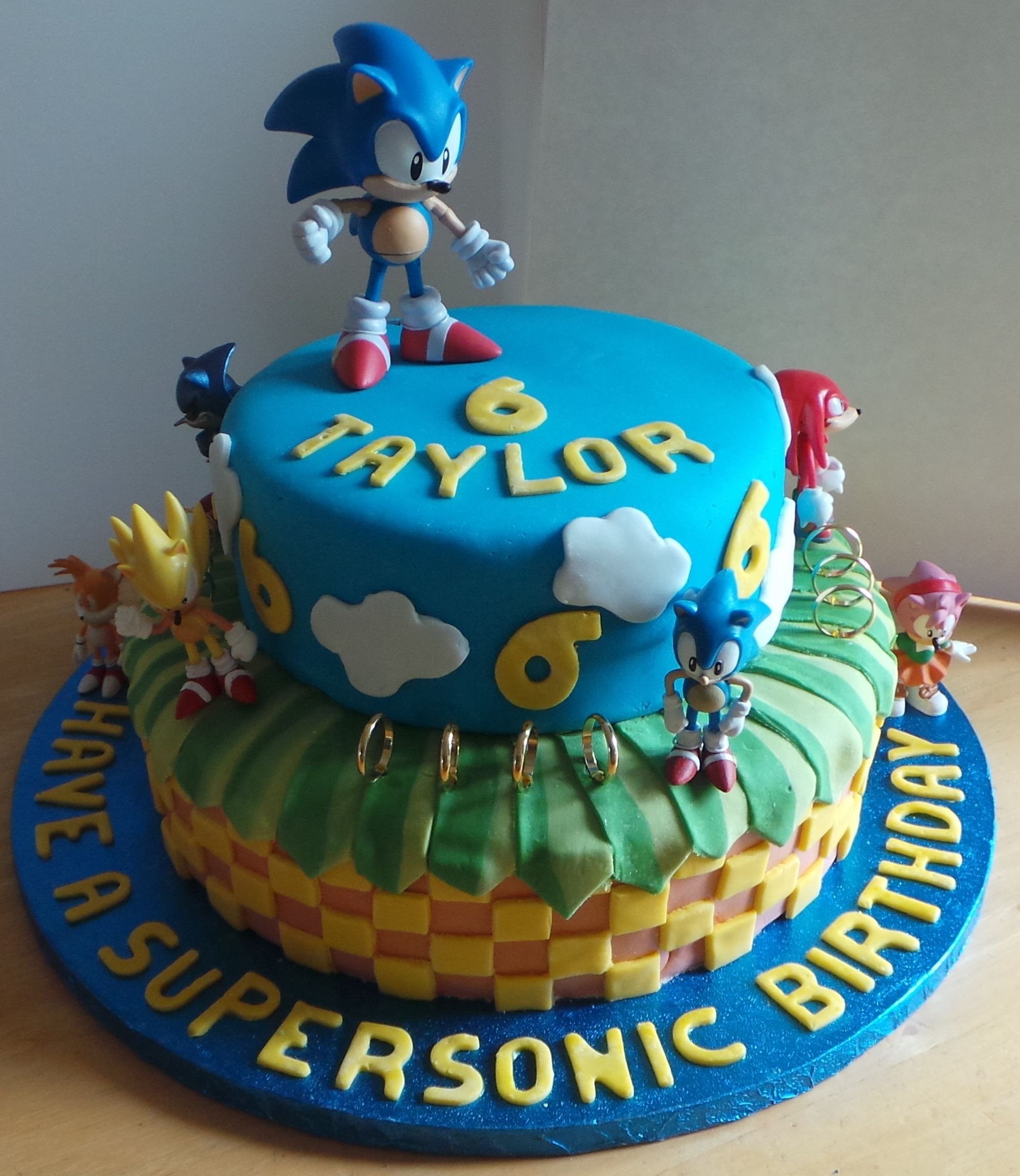 Sonic The Hedgehog Birthday Cake
 Sonic the Hedgehog Cake Recipes to Cook