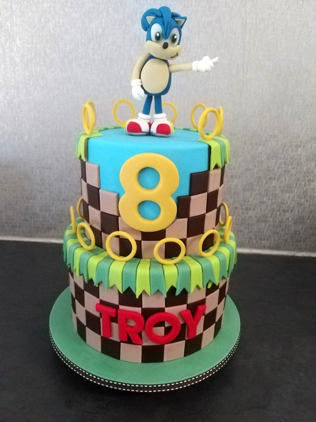 Sonic The Hedgehog Birthday Cake
 Birthday Cakes