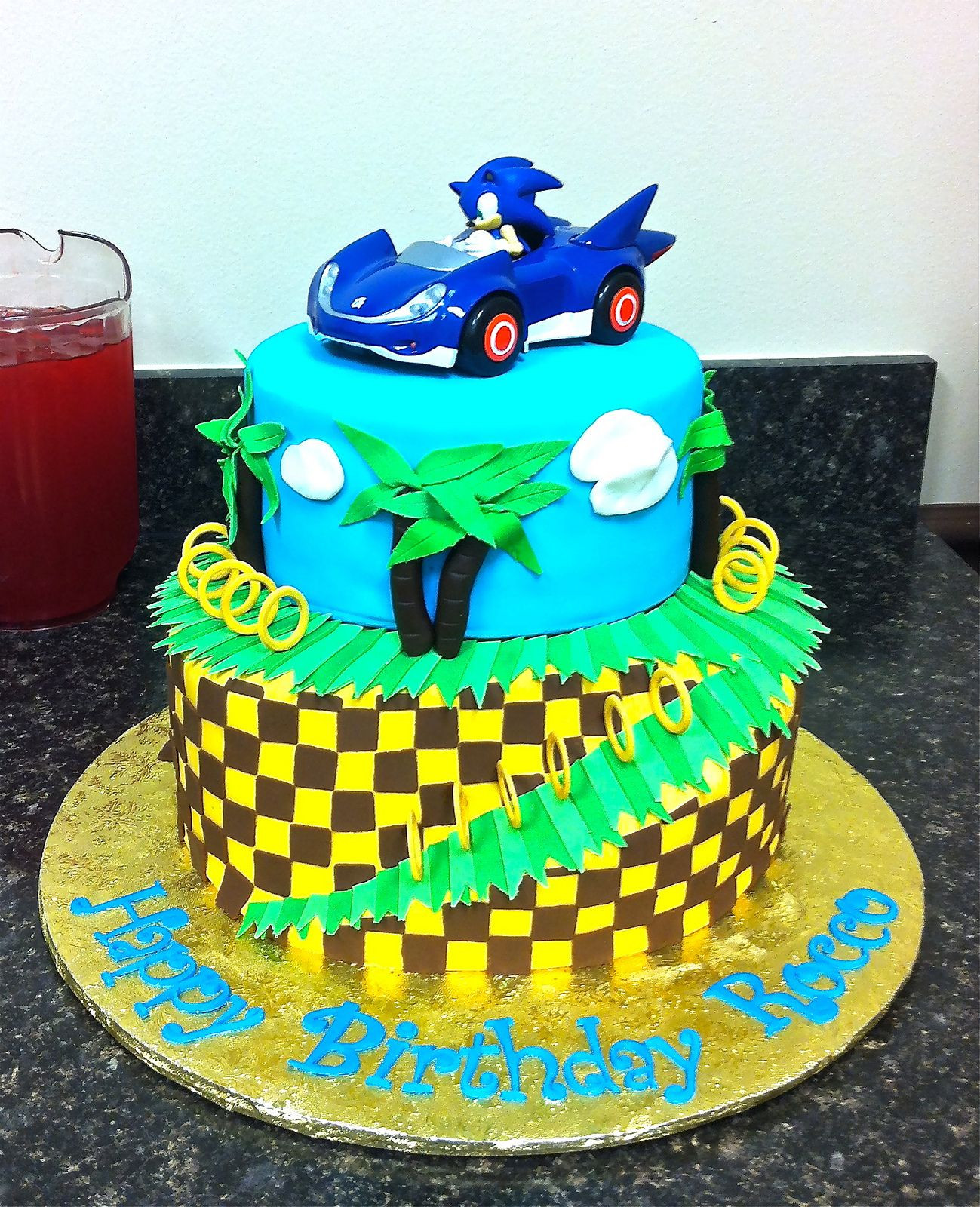 Sonic The Hedgehog Birthday Cake
 Hold to Your Rings For These 11 Sonic The Hedgehog Cakes