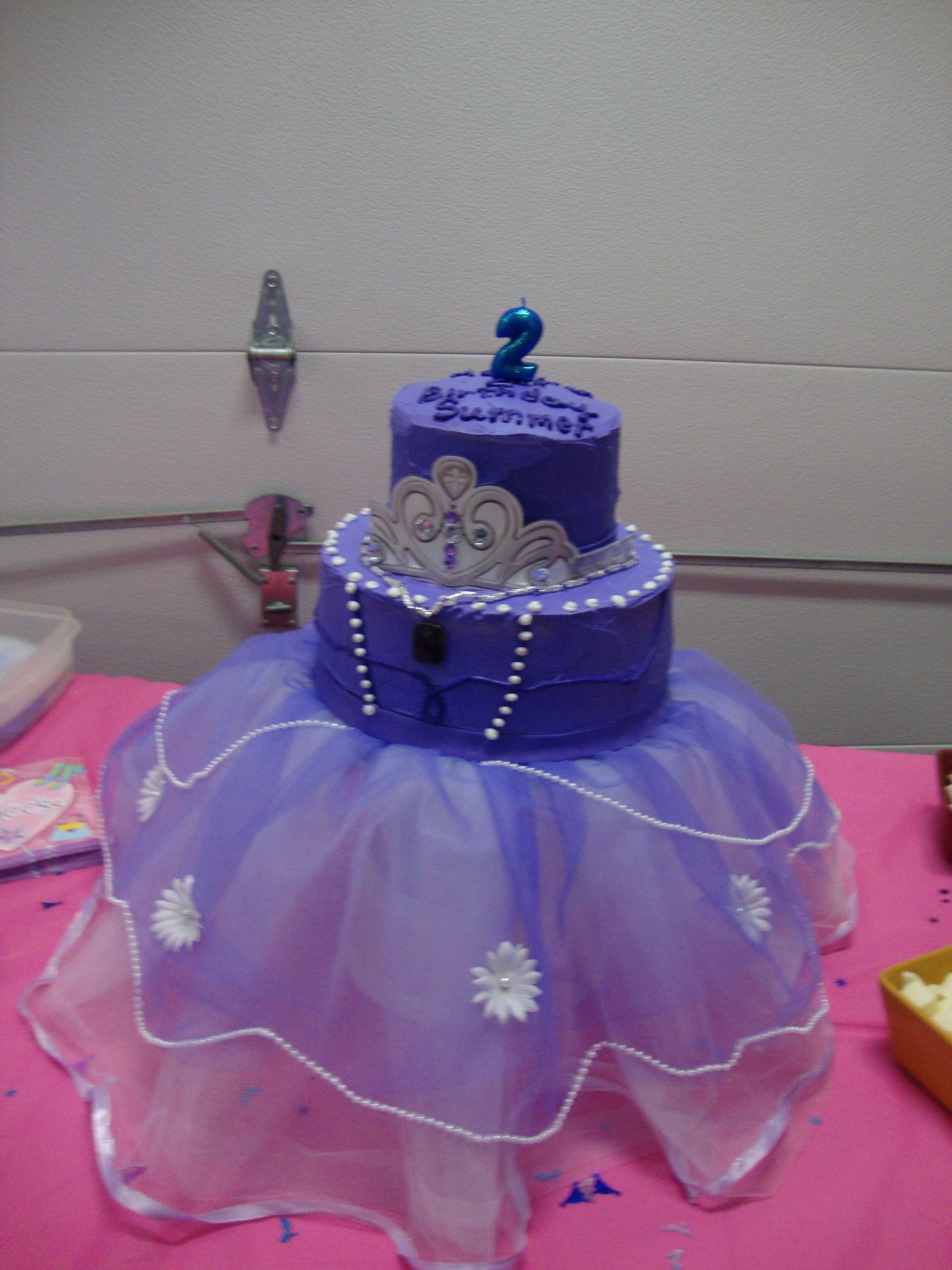 Sophia Birthday Cake
 Sophia the First Cake