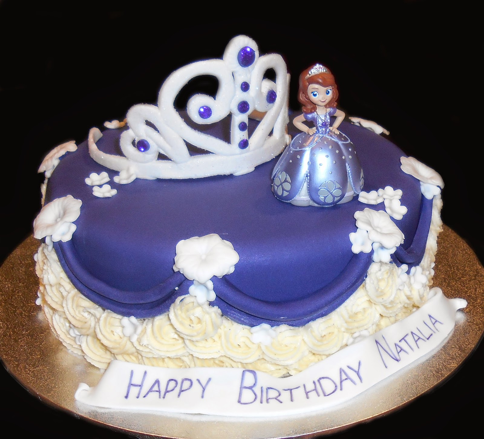Sophia Birthday Cake
 Nada s cakes Sophia the First Birthday Cake by Nada s