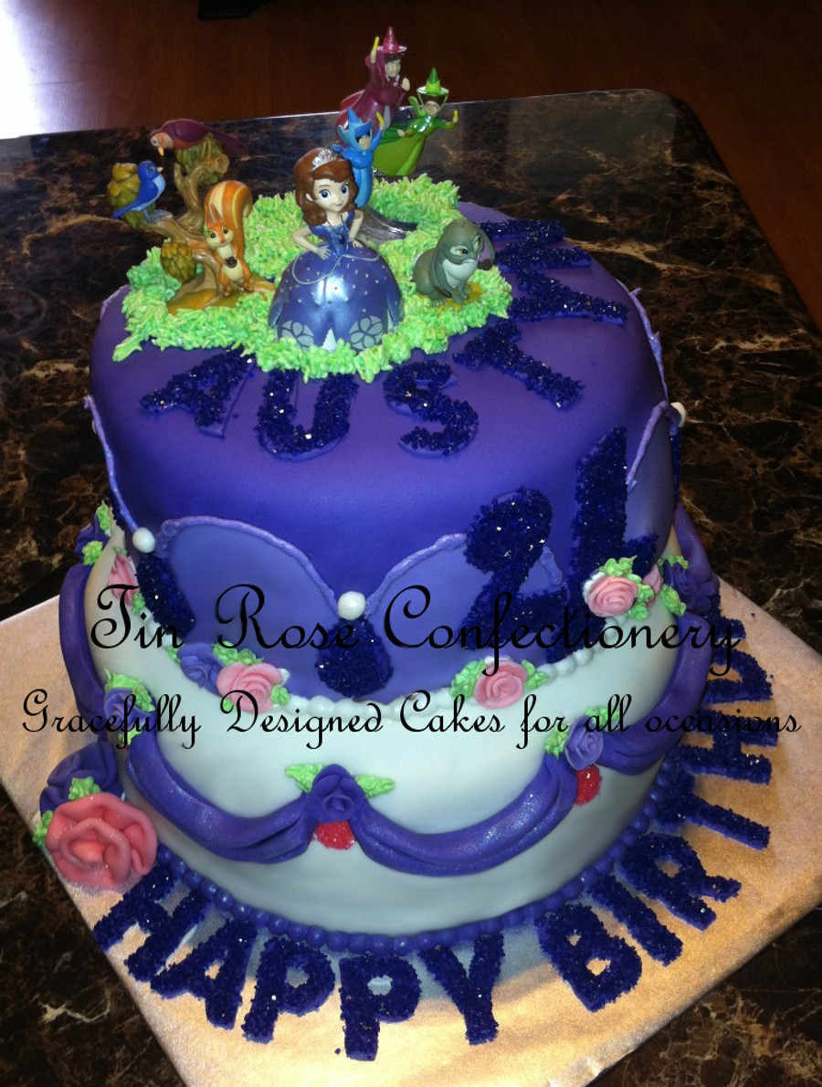 Sophia Birthday Cake
 Princess Sophia Birthday Cake CakeCentral