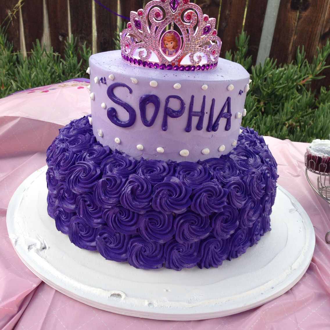 Sophia Birthday Cake
 Sophia the First cake