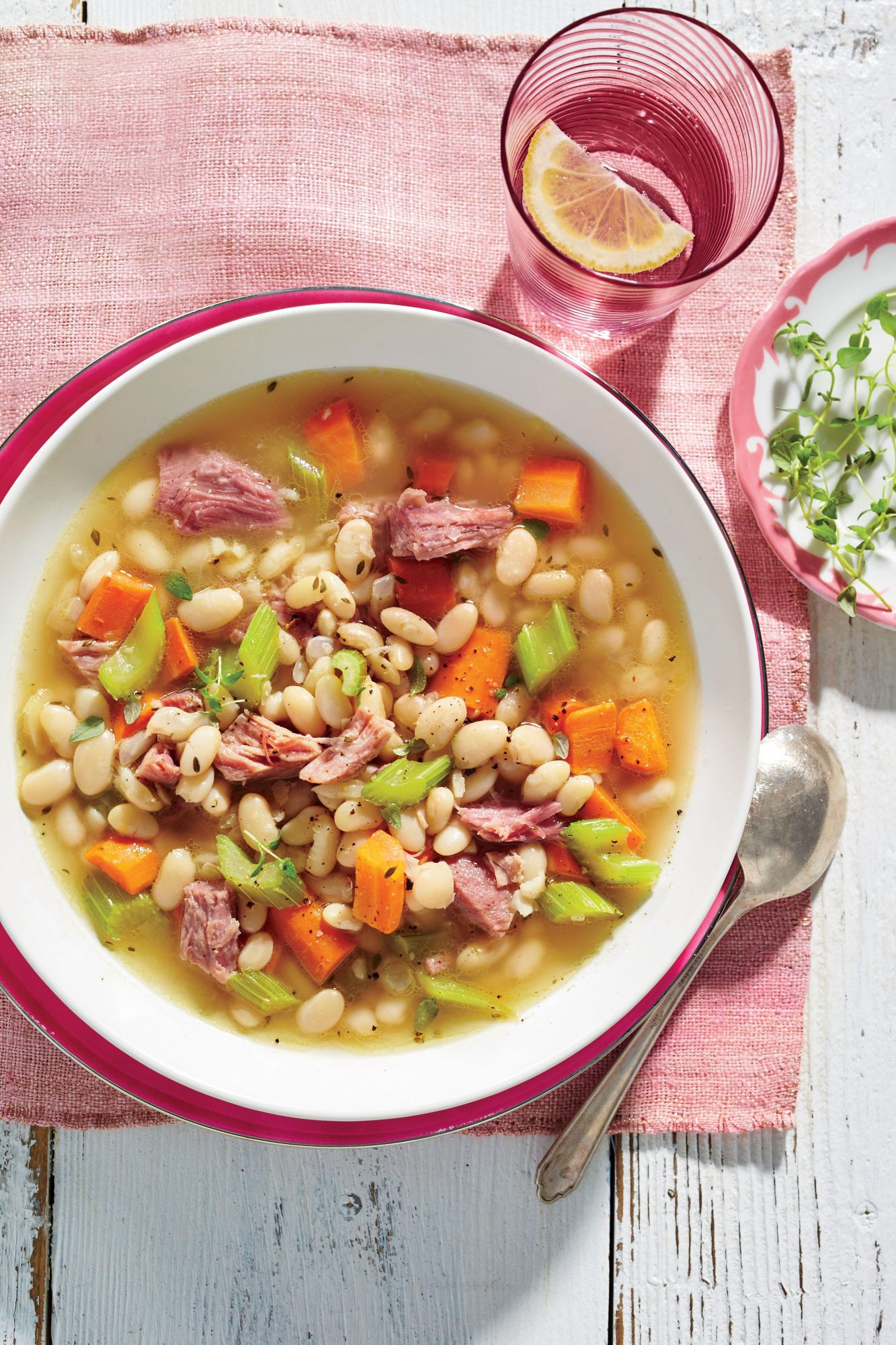 Soup Recipes With Ham
 Ham and Bean Soup Recipe Southern Living