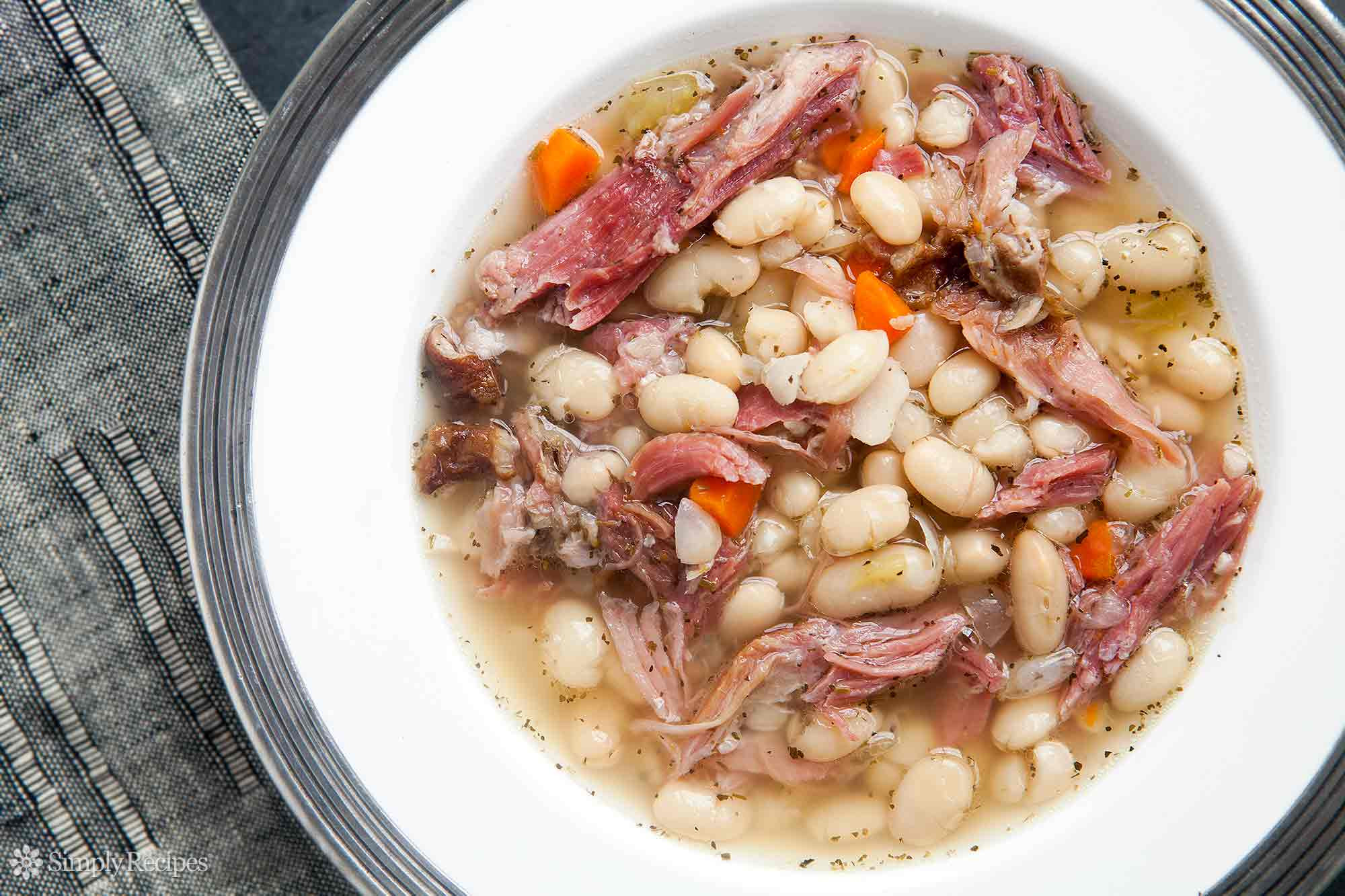 Soup Recipes With Ham
 Ham and Bean Soup The BEST 
