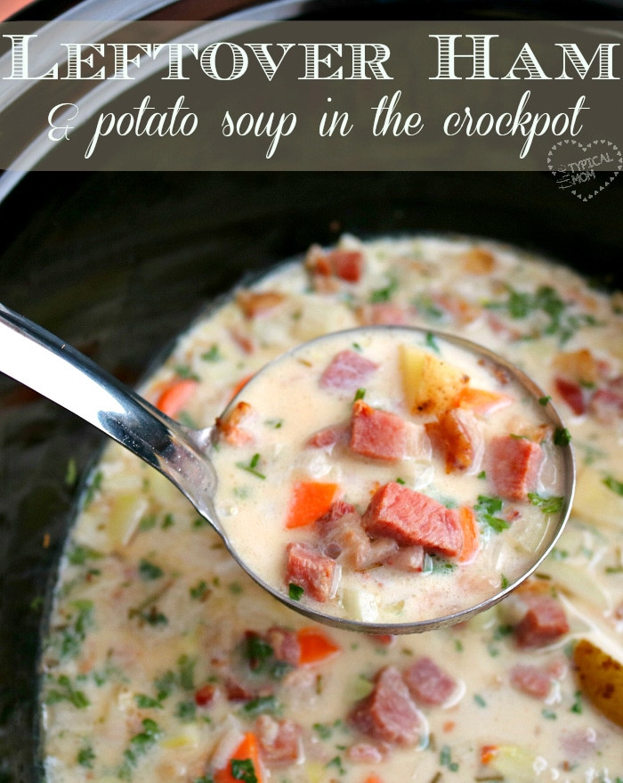 Soup Recipes With Ham
 Ham and Potato Soup · The Typical Mom