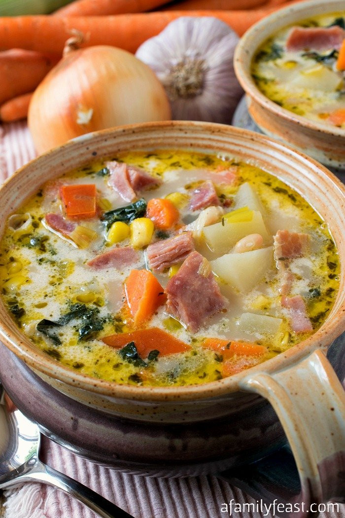 Soup Recipes With Ham
 Ham and Ve able Soup A Family Feast