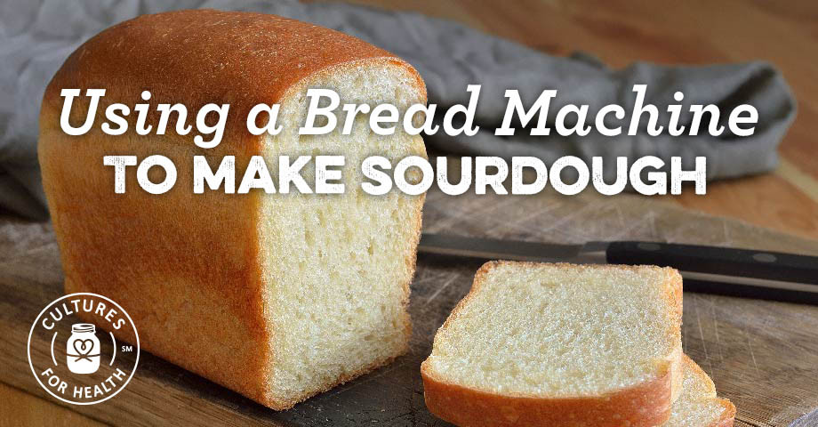 Sourdough Bread Recipe For Bread Machine
 Using A Bread Machine To Make Sourdough