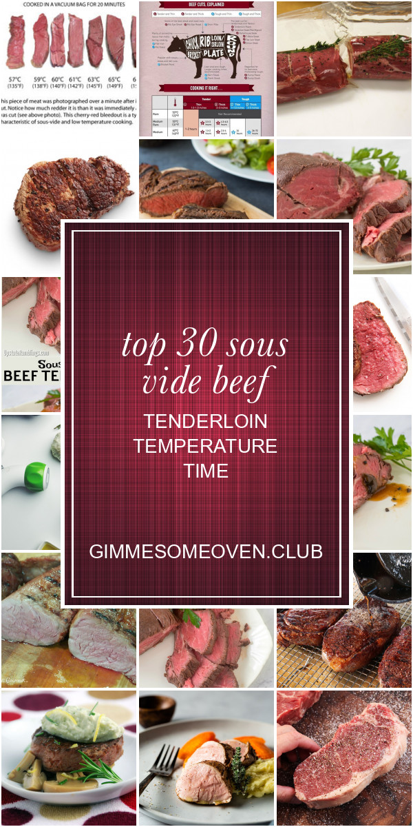 Sous Vide Beef Tenderloin Temperature
 Top 30 sous Vide Beef Tenderloin Temperature Time Best