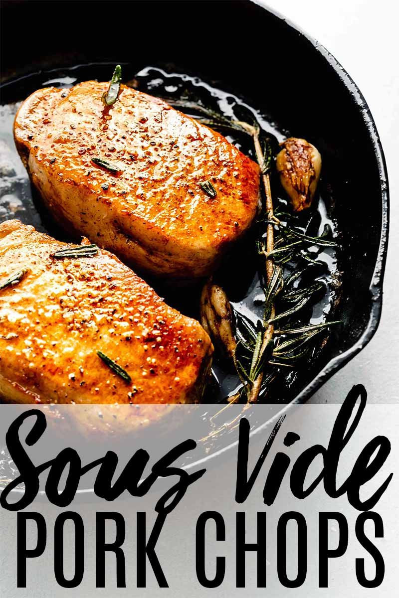 Sous Vide Frozen Pork Chops
 Juicy & delicious with no fear of overcooking Cooking
