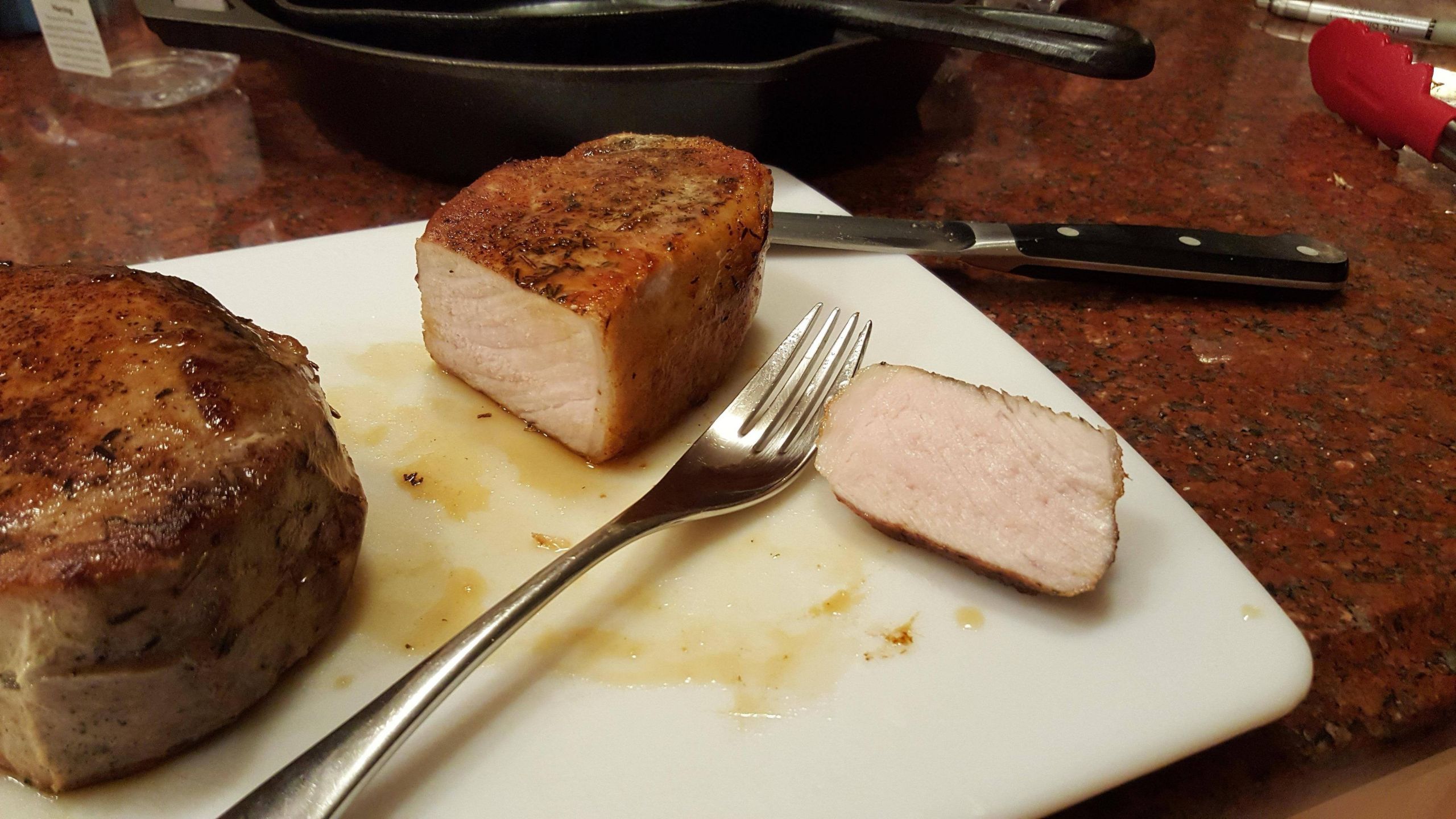 Sous Vide Frozen Pork Chops
 New to sous vide Boneless pork chop 146°F 2 5 hrs from