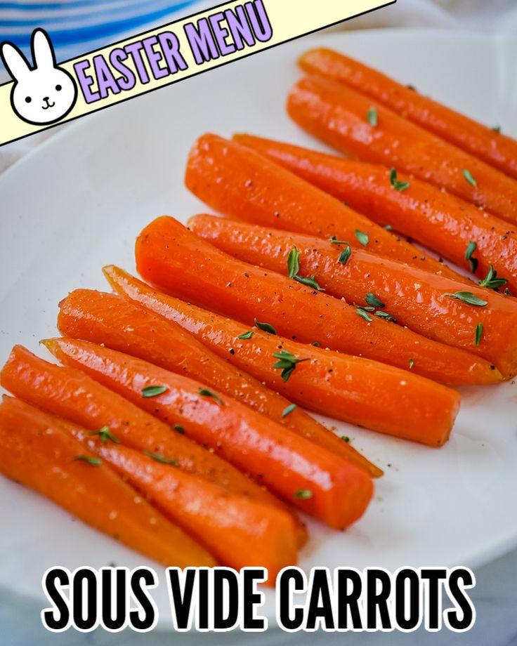 Sous Vide Side Dishes
 Sous Vide Carrots Easter Side Dish in 2020