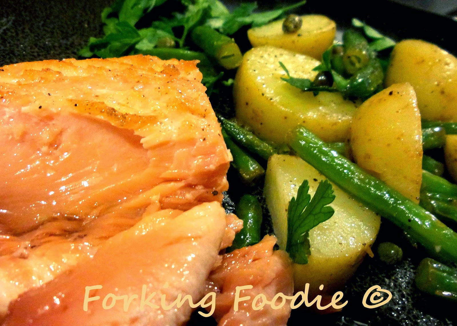 Sous Vide Smoked Salmon
 Forking Foo Sous Vide Salmon also Quick brined and
