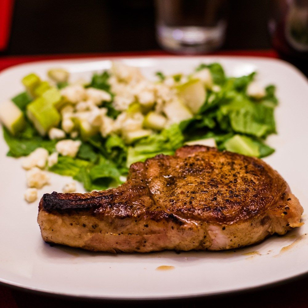 Sous Vide Stuffed Pork Chops
 This post is less about a specific recipe than brining and