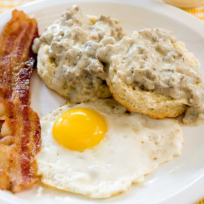 Southern Biscuits And Gravy Recipe
 Biscuits and Sausage Gravy
