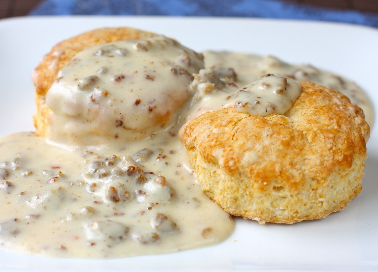 Southern Biscuits And Gravy Recipe
 southern buttermilk biscuits and sausage gravy