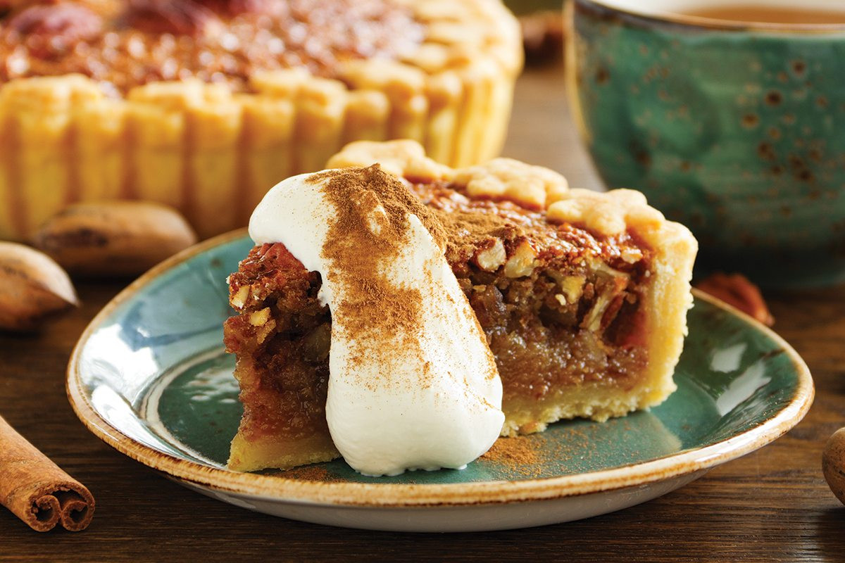 Southern Bourbon Pecan Pie
 Southern Pecan Pie with Bourbon Whipped Cream TheWineBuzz