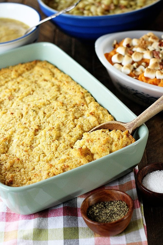 Southern Cornbread Dressing With Chicken
 Southern Cornbread Dressing A Family Favorite