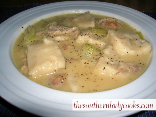 Southern Dumplings Recipe
 CHICKEN AND DUMPLINGS EASY RECIPE The Southern Lady Cooks