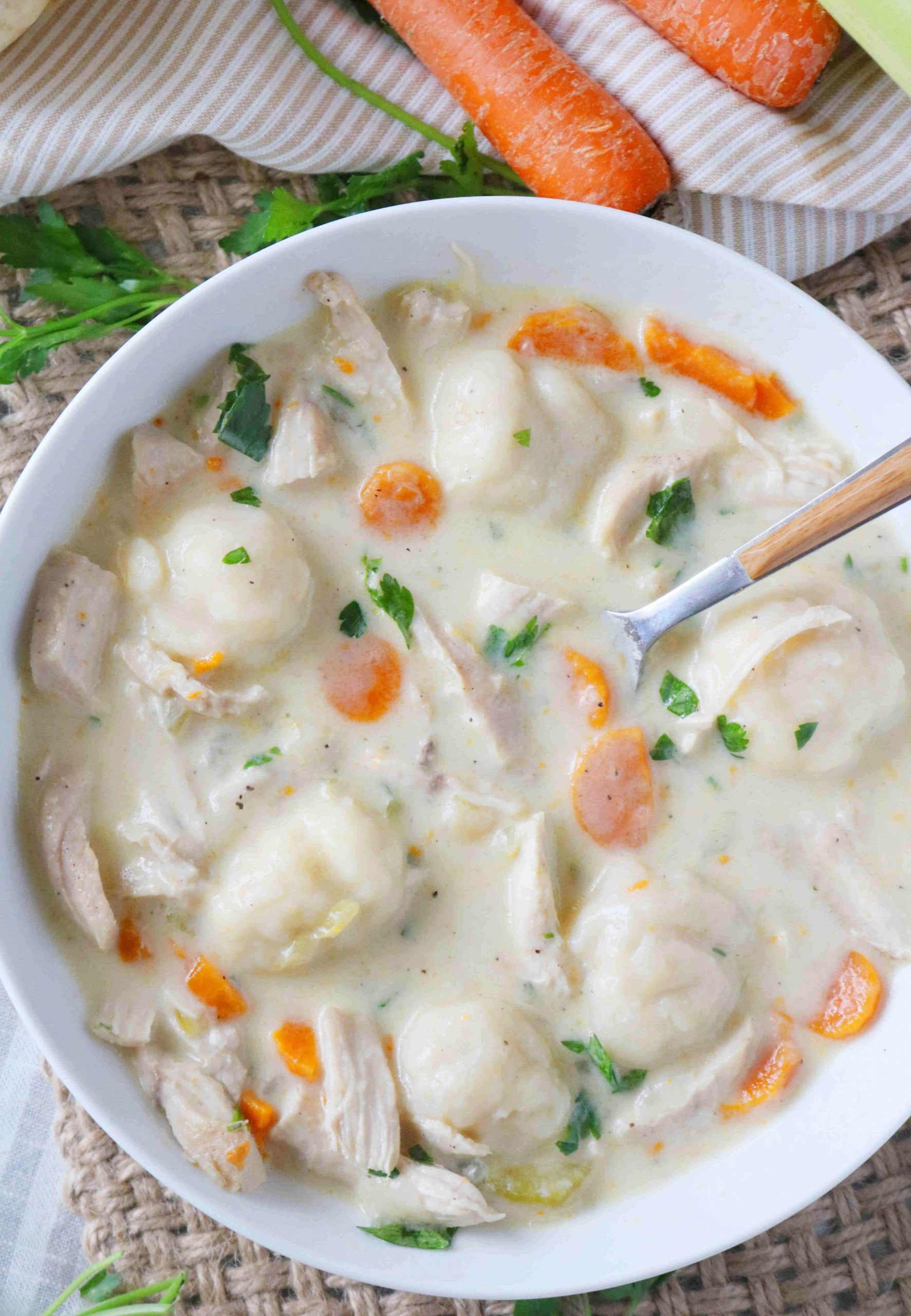 Southern Dumplings Recipe
 Creamy Chicken and Dumplings Recipe The Anthony Kitchen