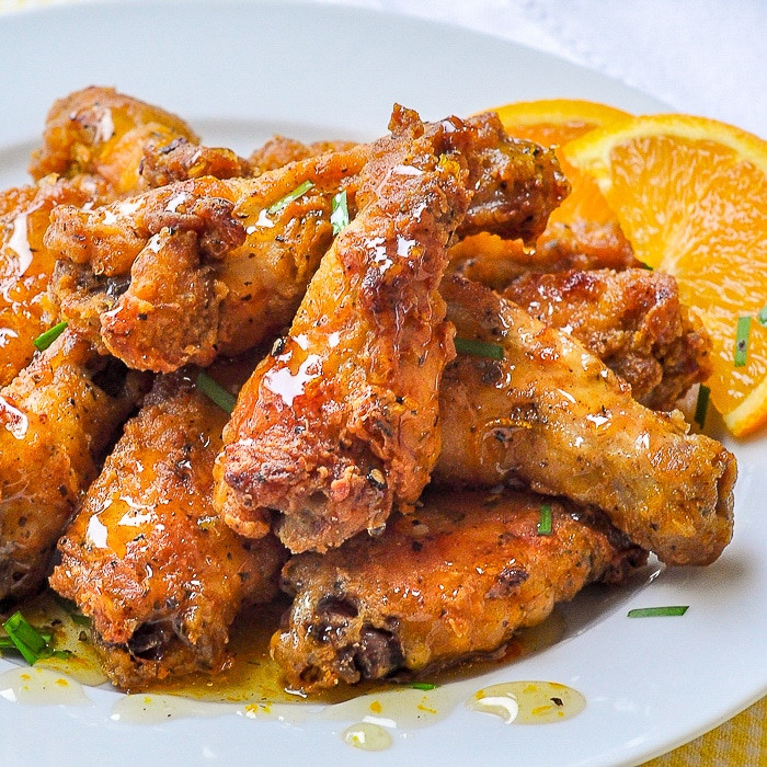 Southern Fried Chicken Wings
 Baked Southern Fried Chicken Wings all the flavor less fat
