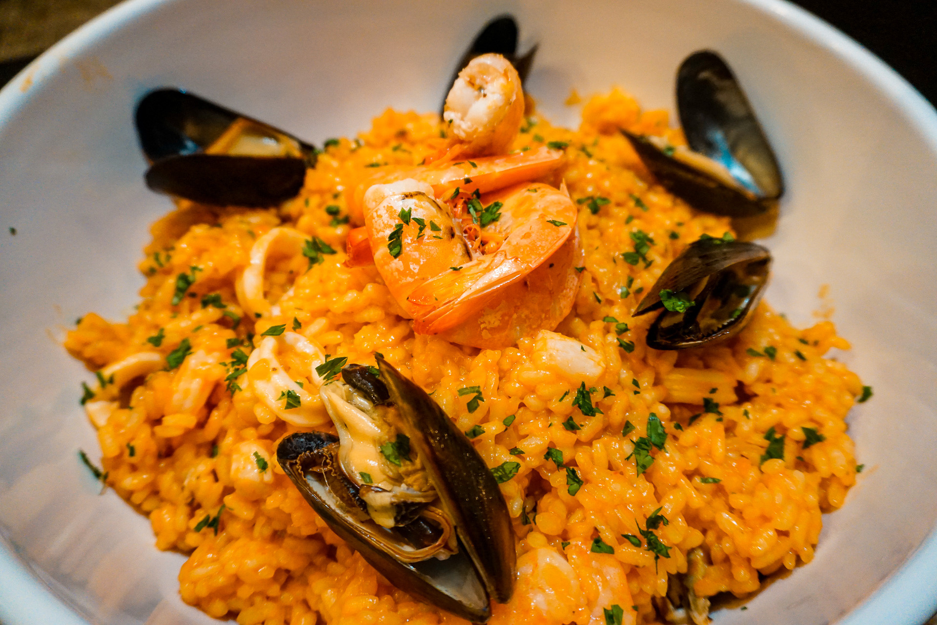 Southern Italian Recipes
 Authentic Seafood Risotto from Southern Italy Creamy
