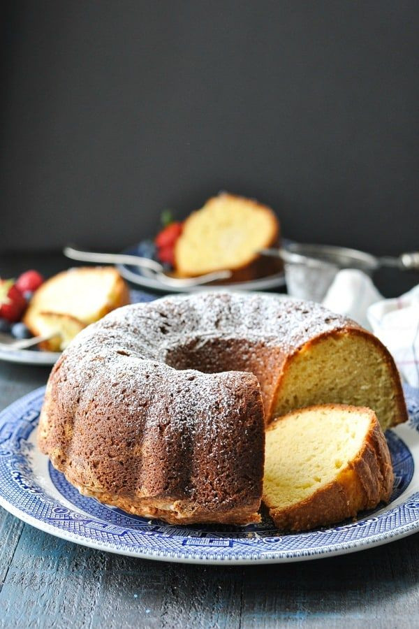 Southern Sour Cream Pound Cake
 Old Fashioned Southern Sour Cream Pound Cake in 2020
