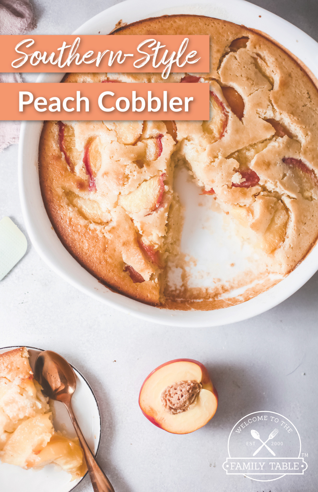 Southern Style Peach Cobbler
 Southern Style Peach Cobbler Recipe Wel e to the