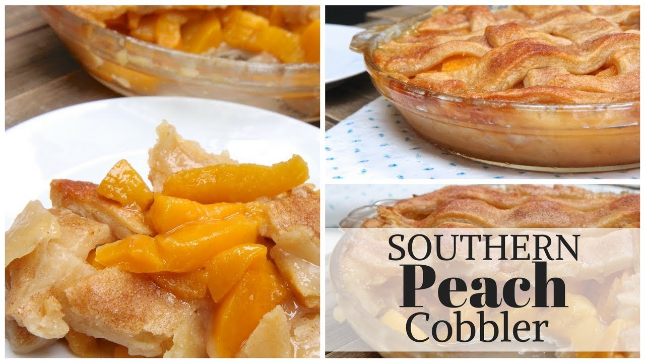 Southern Style Peach Cobbler
 How to Make Easy Southern Style Peach Cobbler