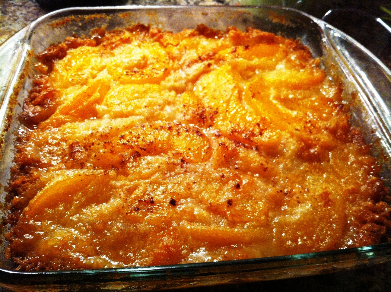 Southern Style Peach Cobbler
 Southern Style Peach Cobbler – THIS BLONDE LIFE