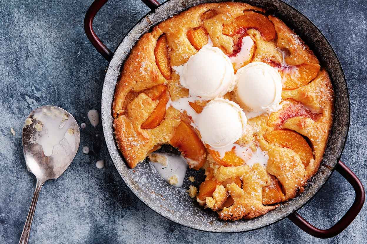 Southern Style Peach Cobbler
 Southern Style Peach Cobbler Recipe